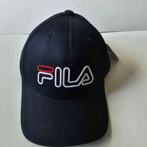 FILA embroidery logo baseball cap